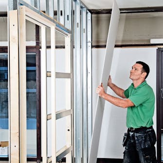 Gipsplate montering 2 Gipsplate montering 2